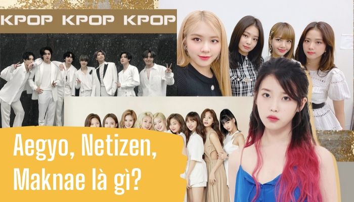 Aegyo, Netizen, Maknae là gì? Top 35 thuật ngữ Kpop thông dụng