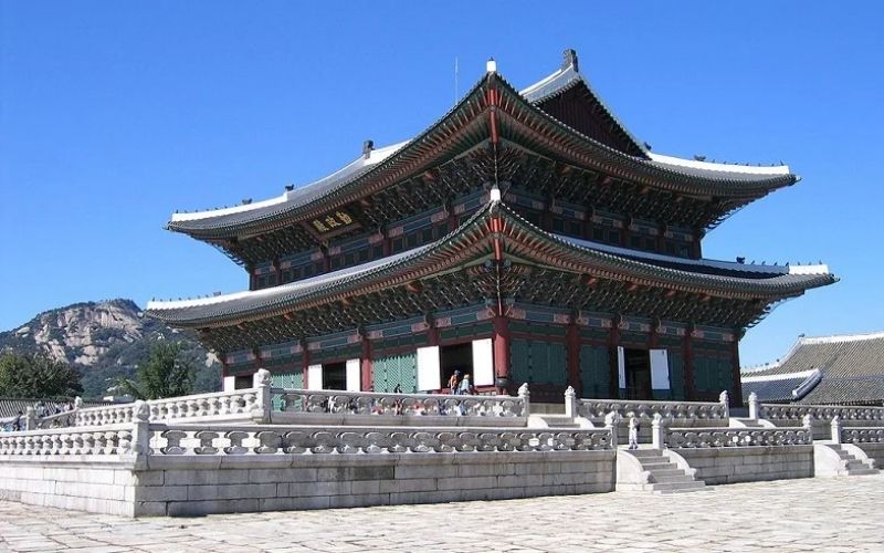 cung điện hoàng gia gyeongbok