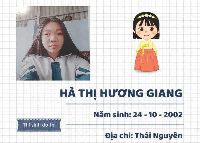 Hà Thị Hương Giang – Bài dự thi Kế hoạch du học hoàn hảo 2020