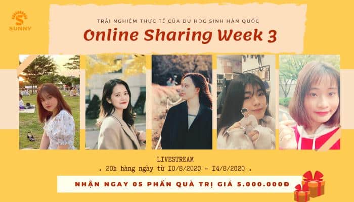 Tuần chia sẻ trải nghiệm thực tế năm nay của du học sinh Hàn Quốc – III