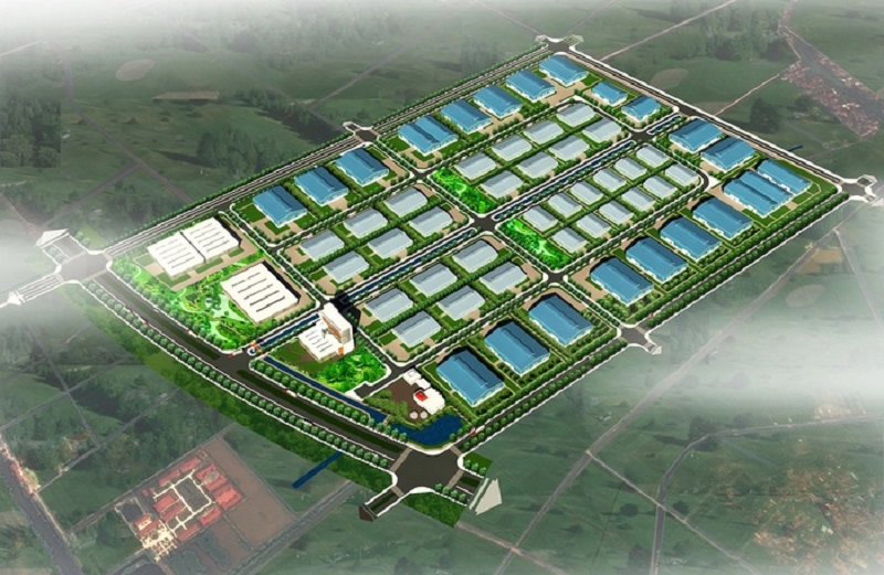 Phối cảnh dự án KCN sạch rộng 139,7ha mà Ecopark sẽ cùng Tập đoàn nhà đất LH (Hàn Quốc) thực hiện