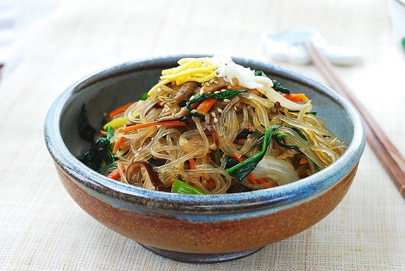 Miến trộn rau củ Japchae