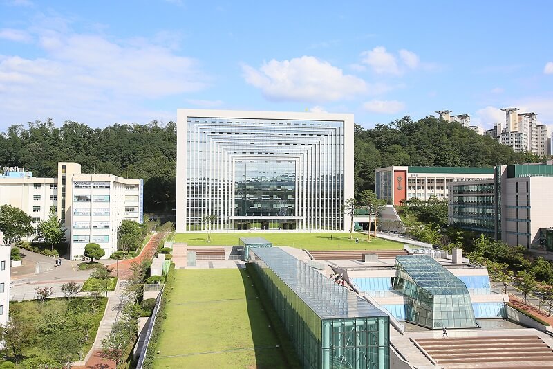 Tòa nhà hội trường của Gachon University