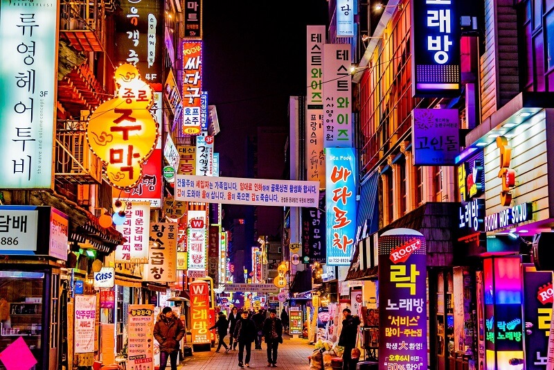 Tổng hợp hơn 57 ảnh đường phố hàn quốc về đêm không thể bỏ qua  Tin Học Vui
