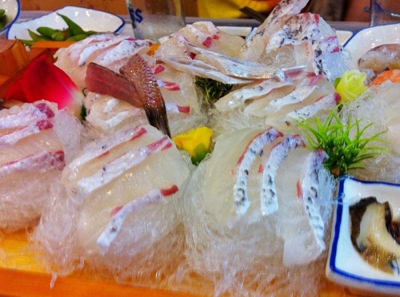 Haenyeos sashimi
