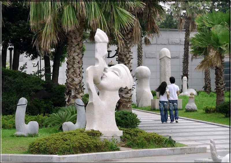Công viên tình yêu Hàn Quốc đảo jeju