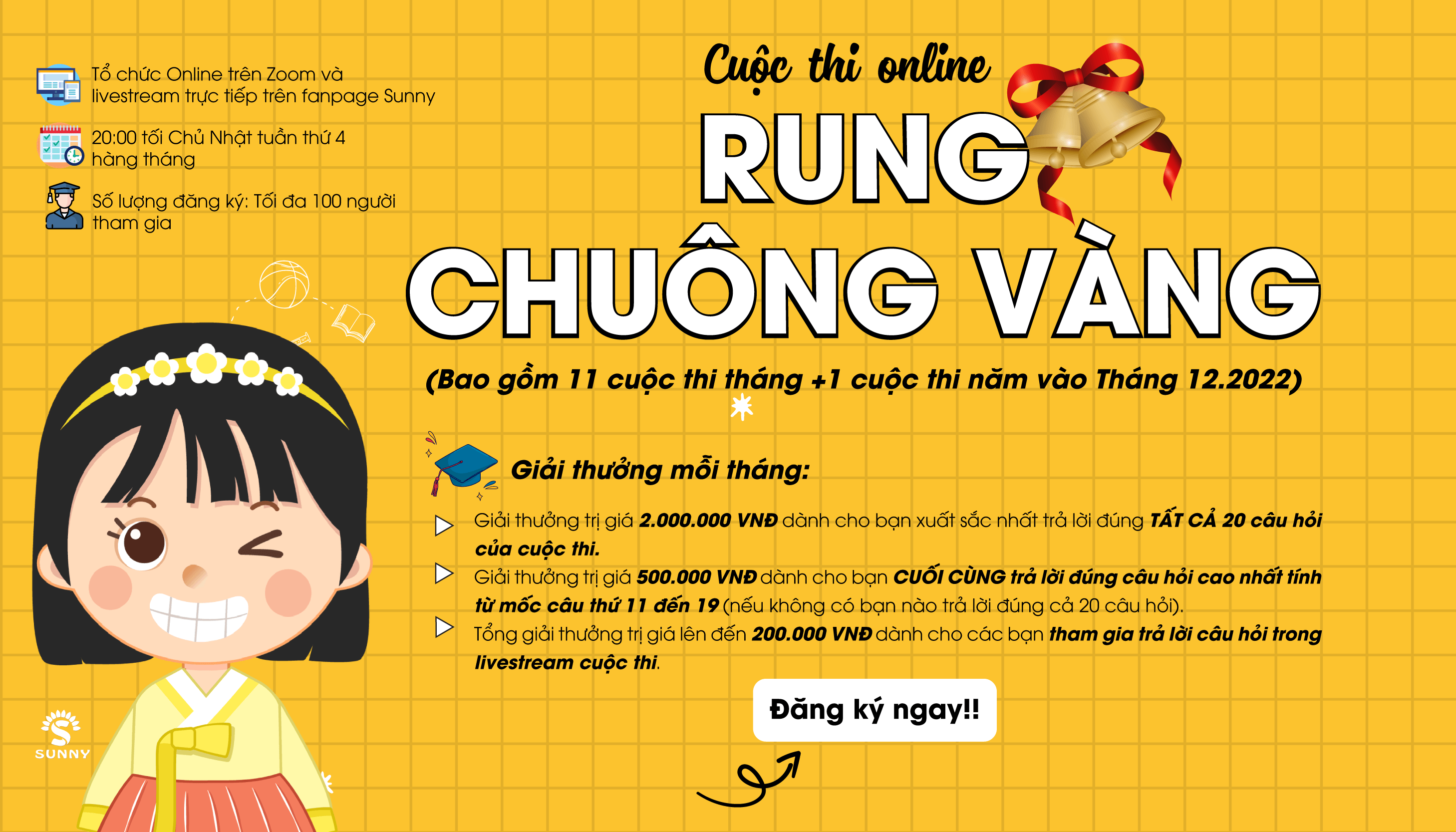 Phát động Cuộc thi Rung Chuông Vàng Online 2022 tháng 6