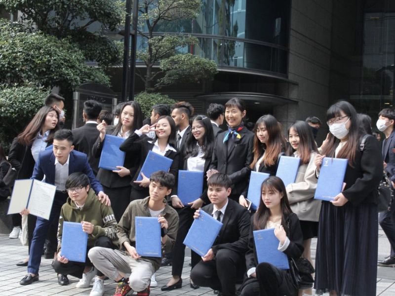 Sinh viên tốt nghiệp trường Nhật ngữ Human Academy