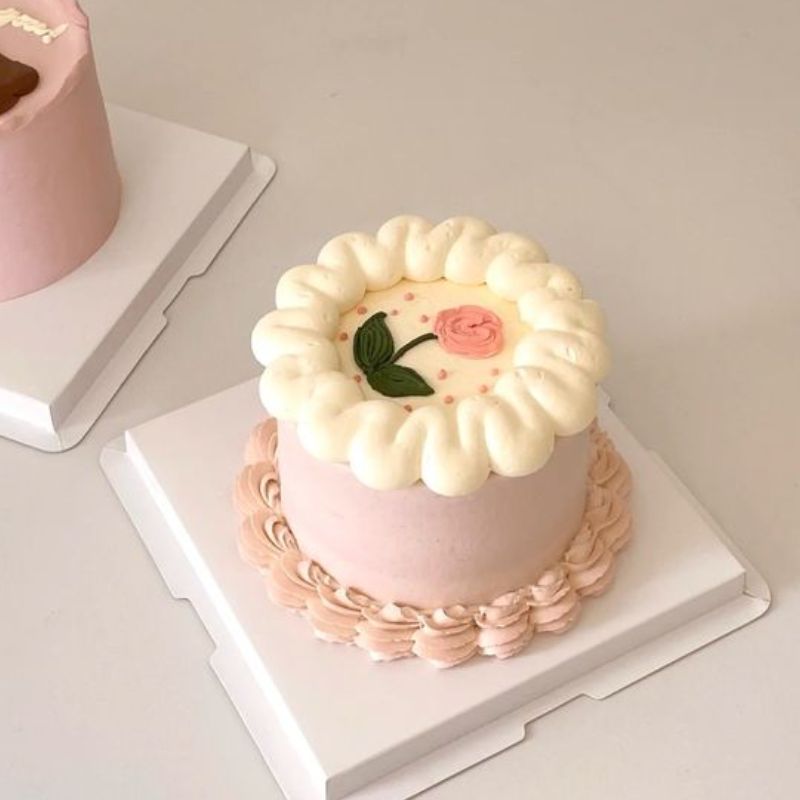 Mẫu bánh sinh nhật mini size nhỏ xinh hàn quốc đơn giản đẹp nhất hiện nay