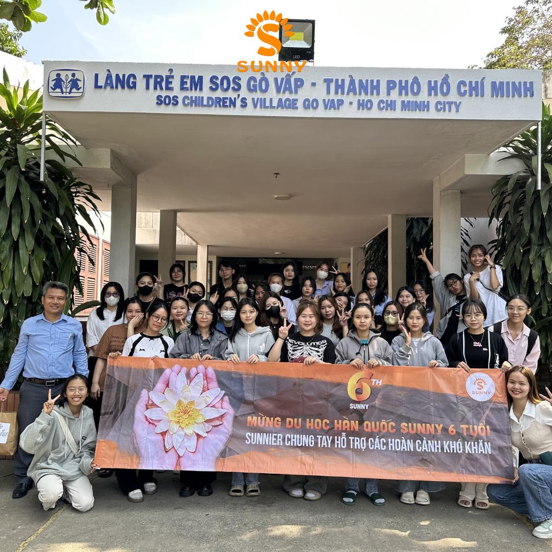 SUNNY TP.HCM thăm làng trẻ SOS Gò Vấp