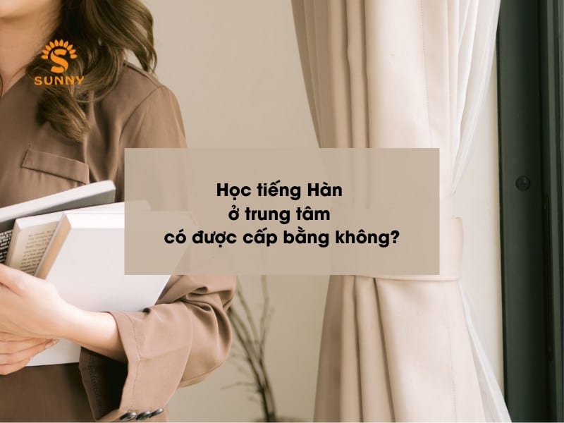 Học tiếng Hàn ở trung tâm