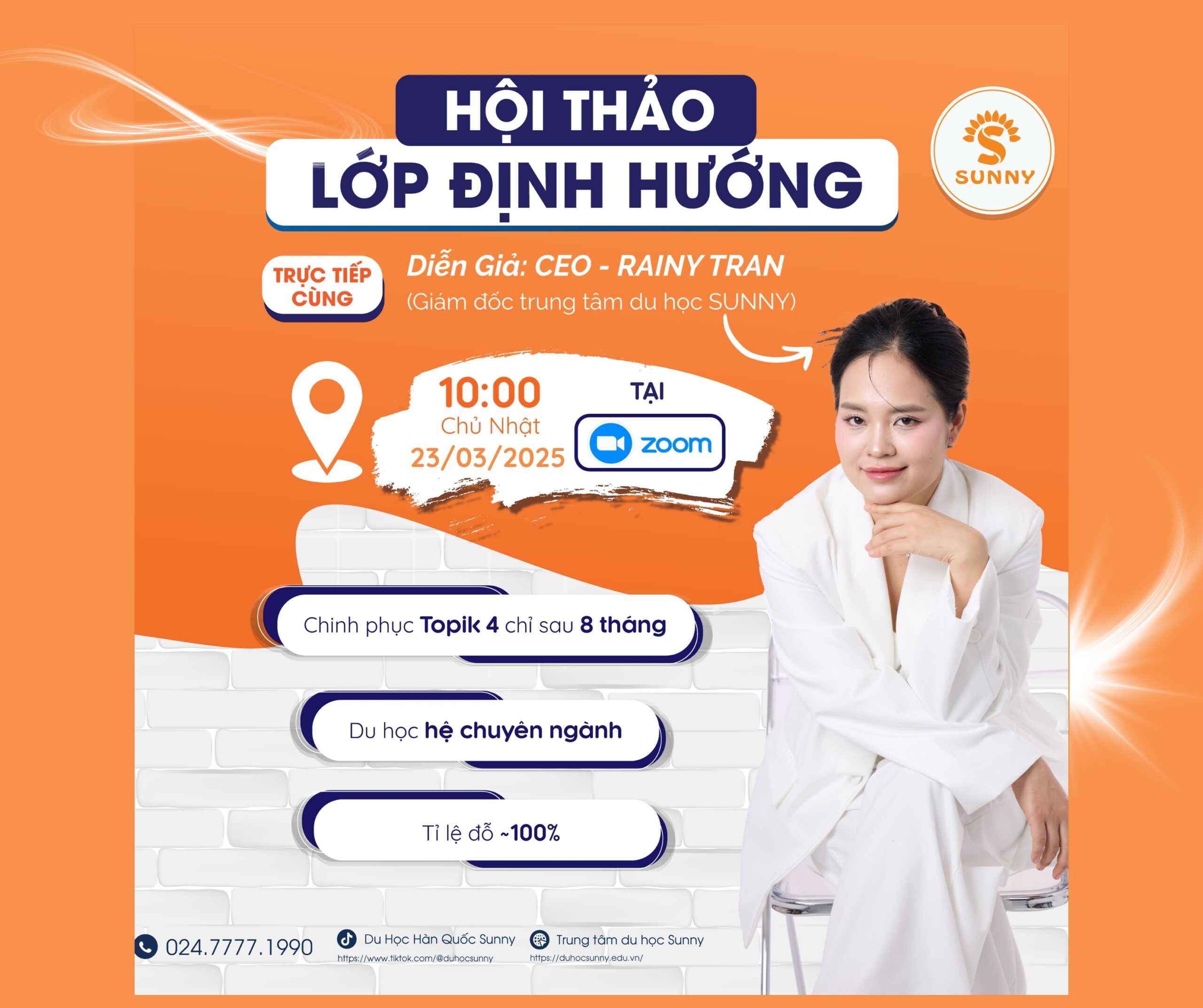 Hội thảo Lớp Định Hướng tháng 3/2025