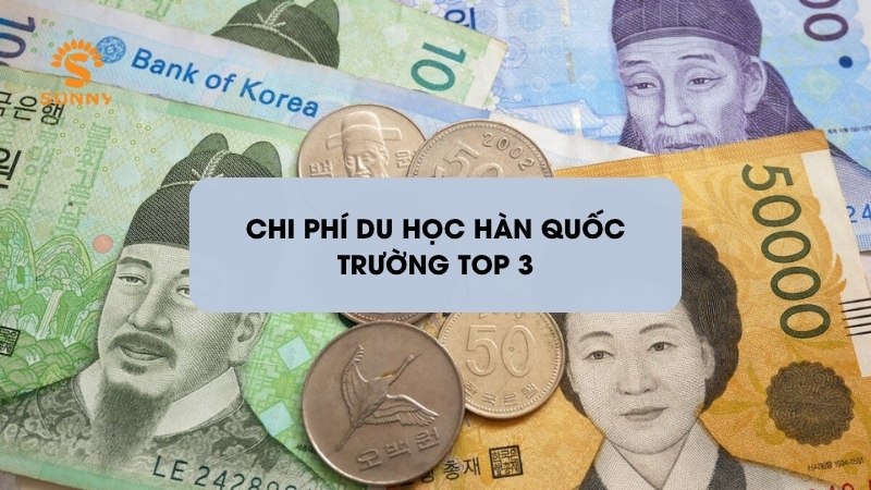 Chi phí du học Hàn Quốc trường top 3